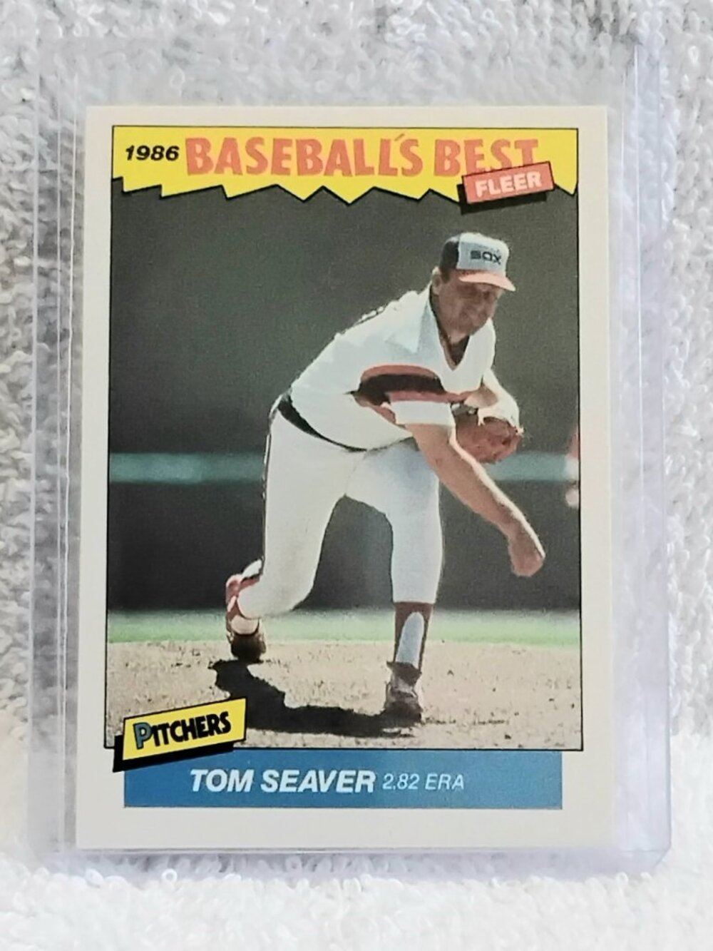 5/$20 Mint 1986 Fleer Tom Seaver Baseball's Best Pitchers MLB Card 34!!